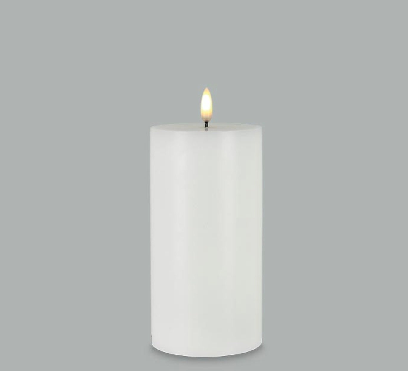 6 Inch LED Candle Real Wax Battery Powered Candle